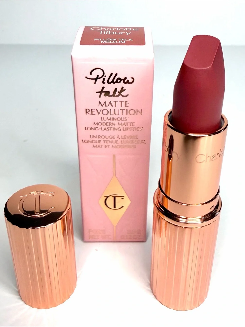 Charlotte Tilbury Matte Revolution Lipstick PILLOW TALK MEDIUM